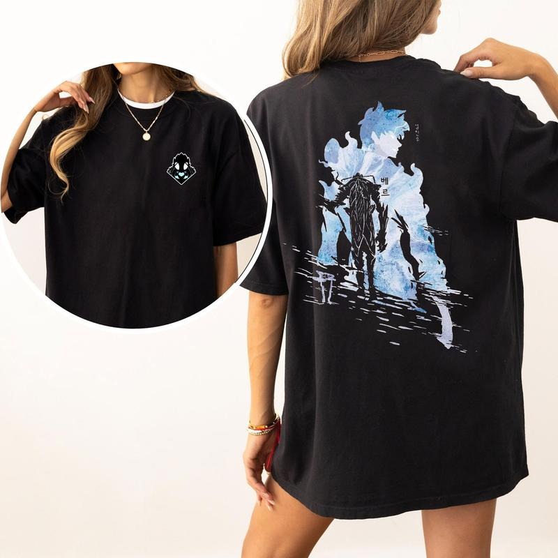 Beru The Bloodred SL Anime T-Shirt, Otaku Gift, Japanese Manga Tee for Him And Her, Graphic Anime Shirt Hoodie Sweatshirt