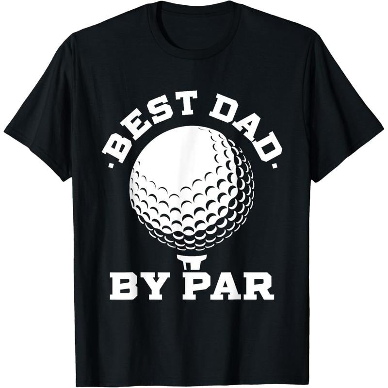 Best Dad by Par - Funny Golf Player Father's Day T-Shirt made in us Hoodie Sweatshirt | PrintMintTees.com