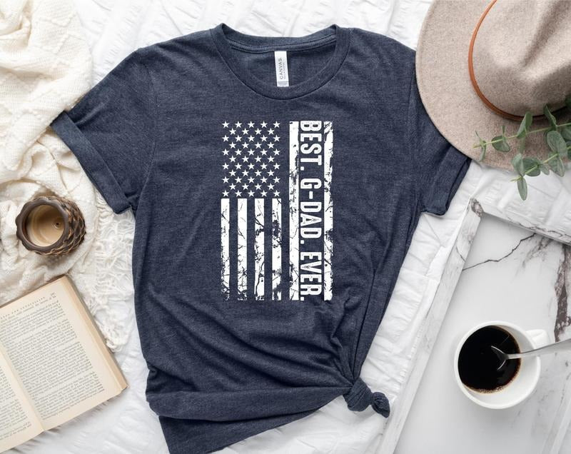Best G-dad Ever Shirt Funny Dad T-shirt Personalized T-shirt Custom Dad Shirt TK43GN Hoodie Sweatshirt | PrintMintTees.com