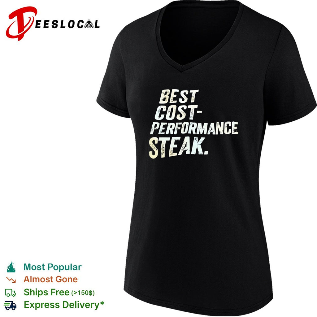 cost performance steak shirt