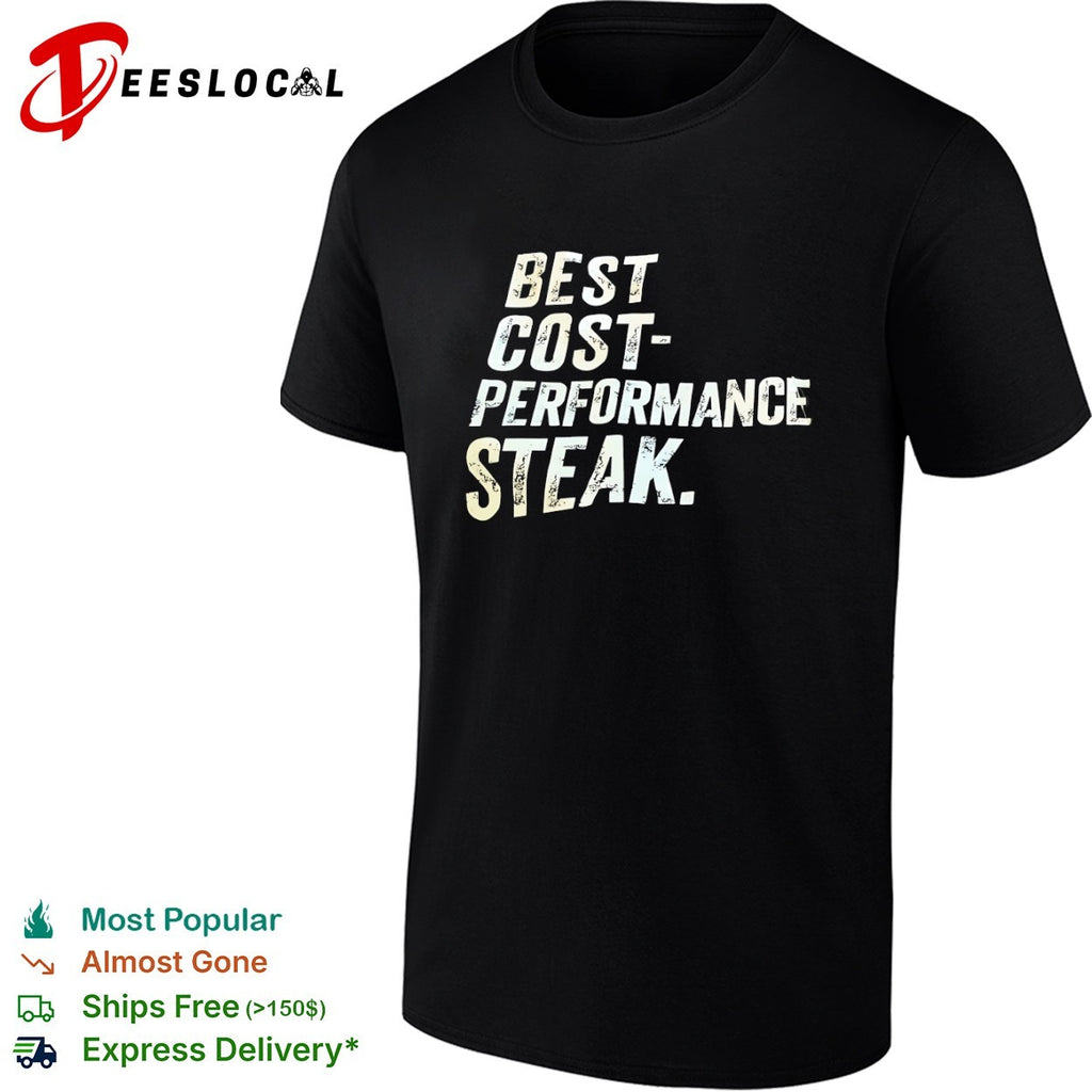 cost performance steak shirt