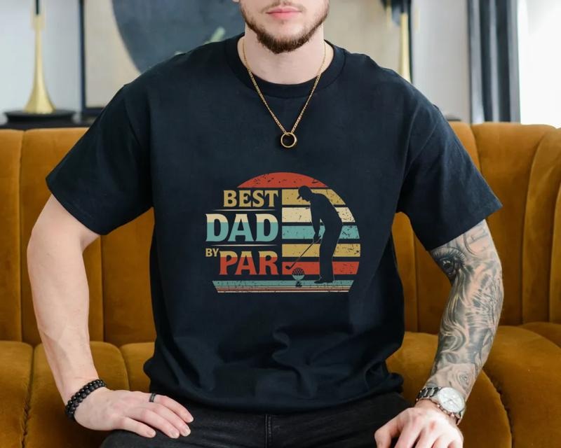 Bestiest Dad By Par T Shirt, Golf Dad Tee, Golfer Gift, Father's Day Shirt, Golfing Dad Shirt, Golf Lovers Gift, Unisex...