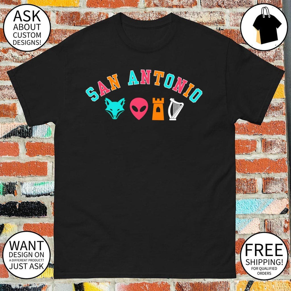 Big 4 Icons San Antonio Basketball shirt
