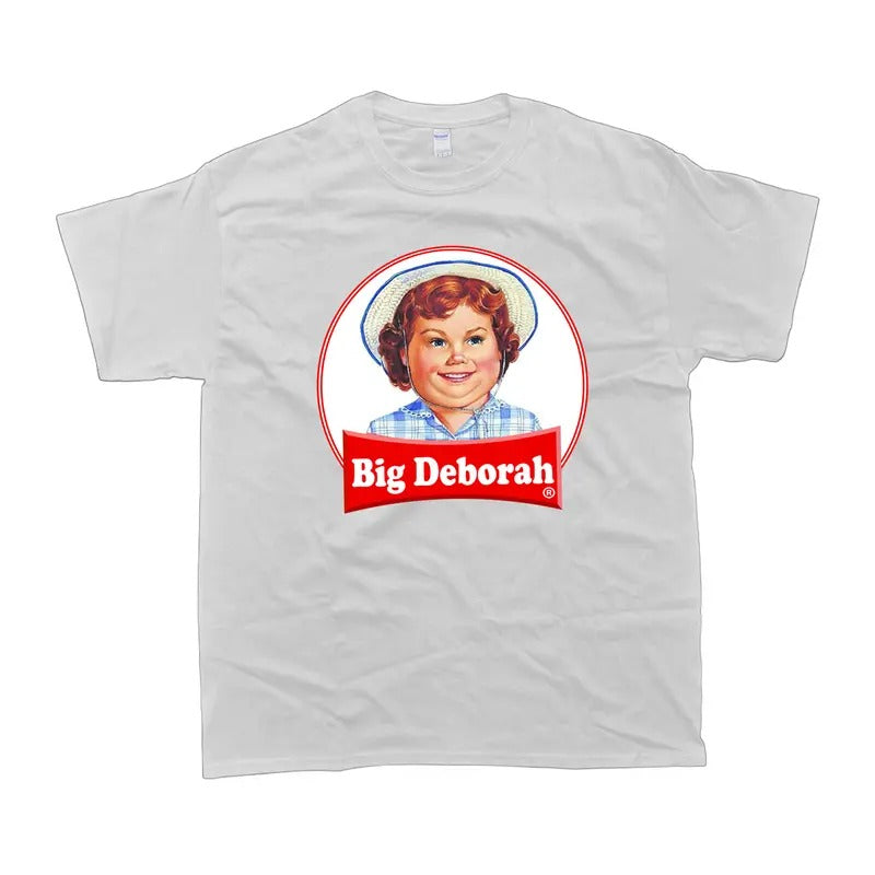 Big Deborah T-Shirt - Unisex Style Tee - 100% Cotton - Menswear, T-shirt Hoodie Sweatshirt | PrintMintTees.com