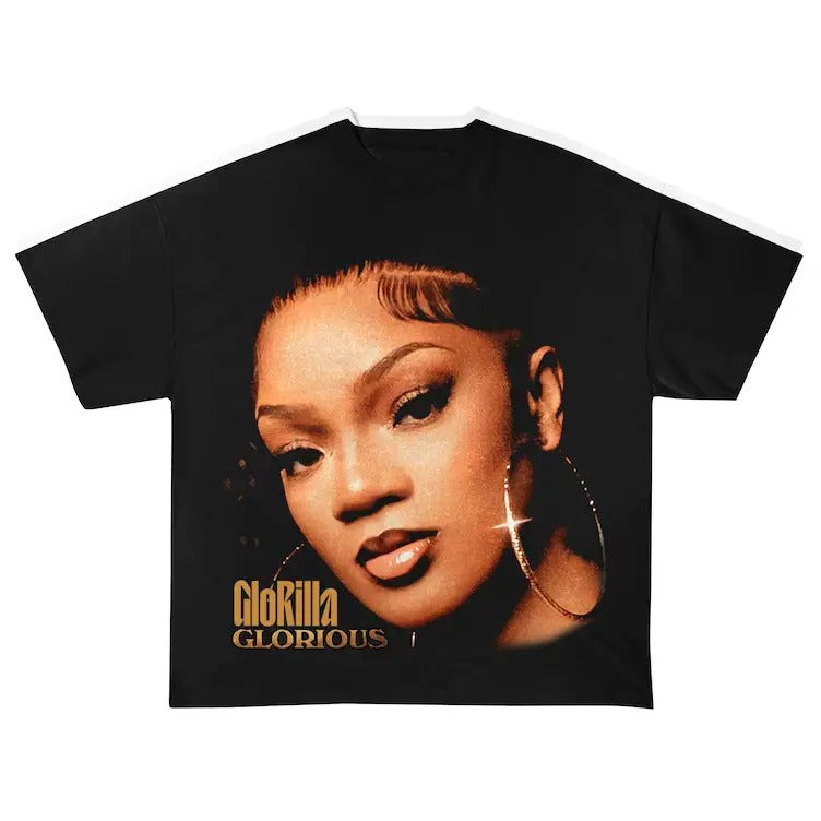Big Face Glorillaa Vintage Style 90's T-shirt - Retro Graphic Tee Hoodie, Sweatshirt | PrintMintTees.com
