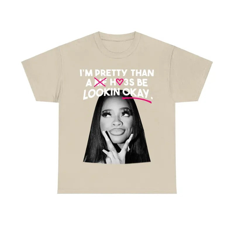 Big Face JT Okay Sand Tee Gift Shirt Classic Cotton Hoodie, Sweatshirt | PrintMintTees.com