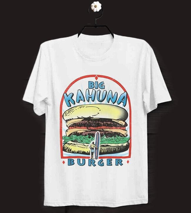 Big Kahuna Burger Pulp Fiction Movie Retro COOL Hipster Unisex T Shirt Menswear Top Hoodie Sweatshirt | PrintMintTees.com