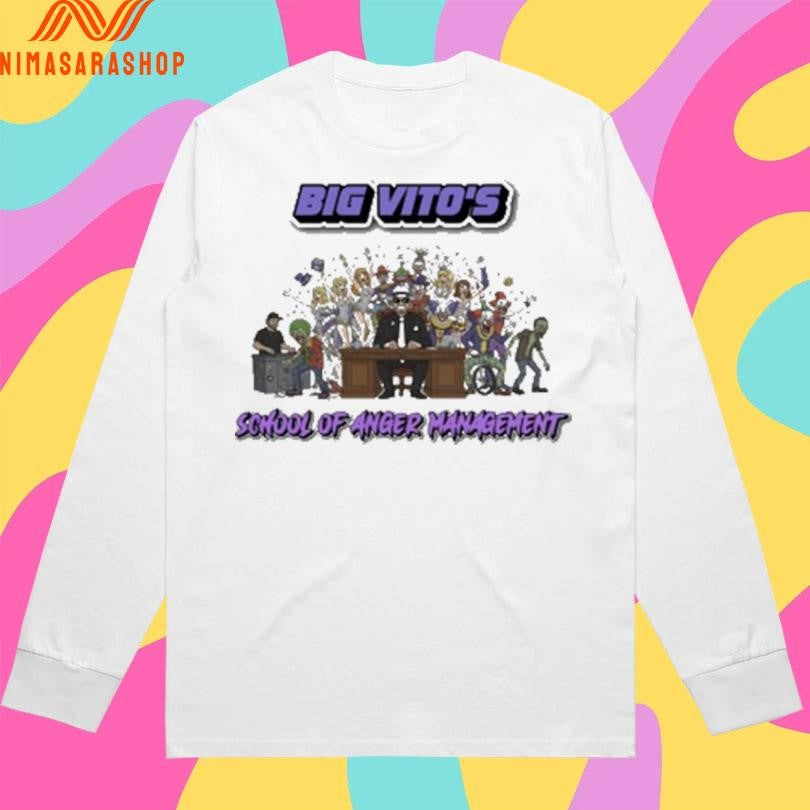 Big Vito’s School Of Anger Management Juggalo Championship Wrestling Shirts