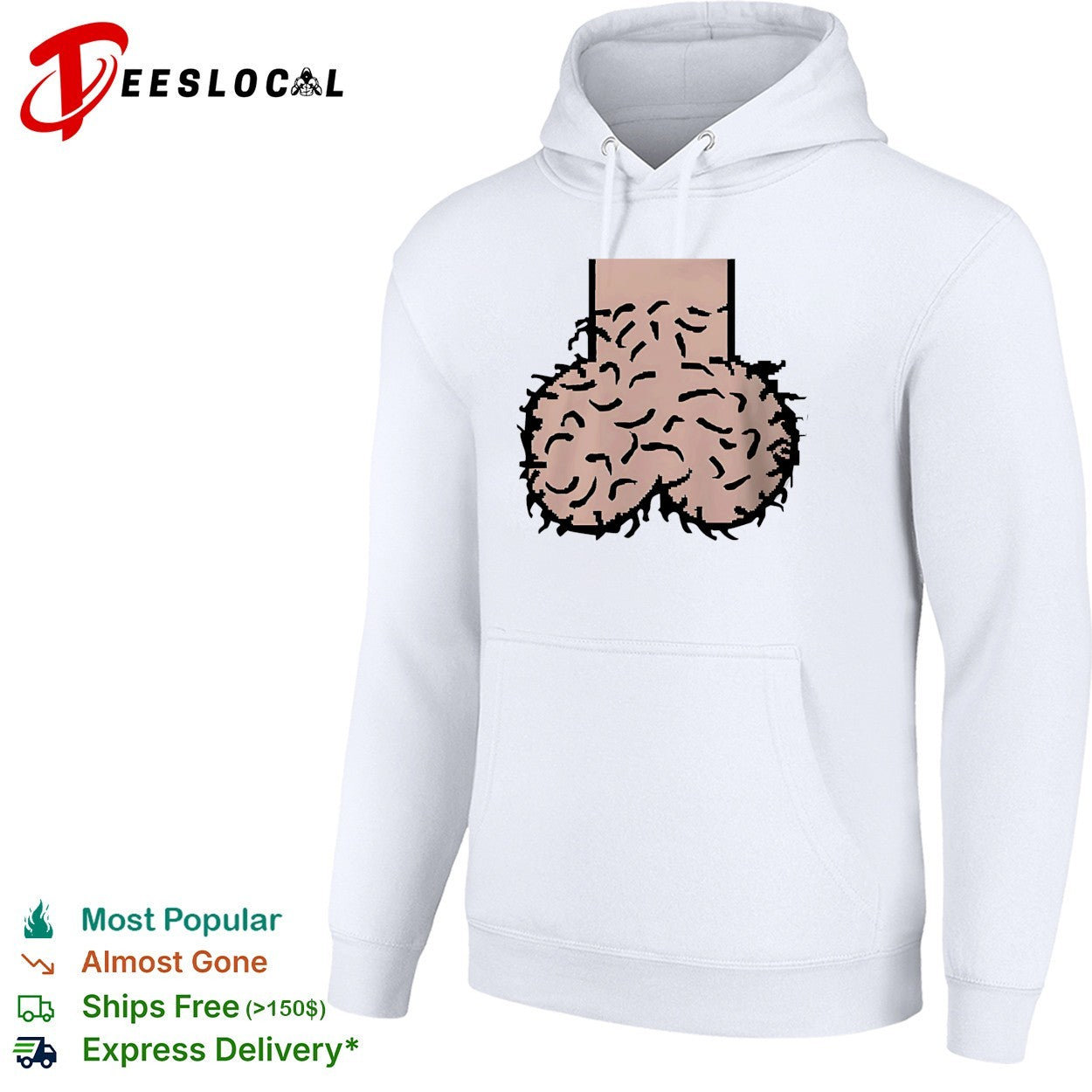 Big scrotum funny shirt
