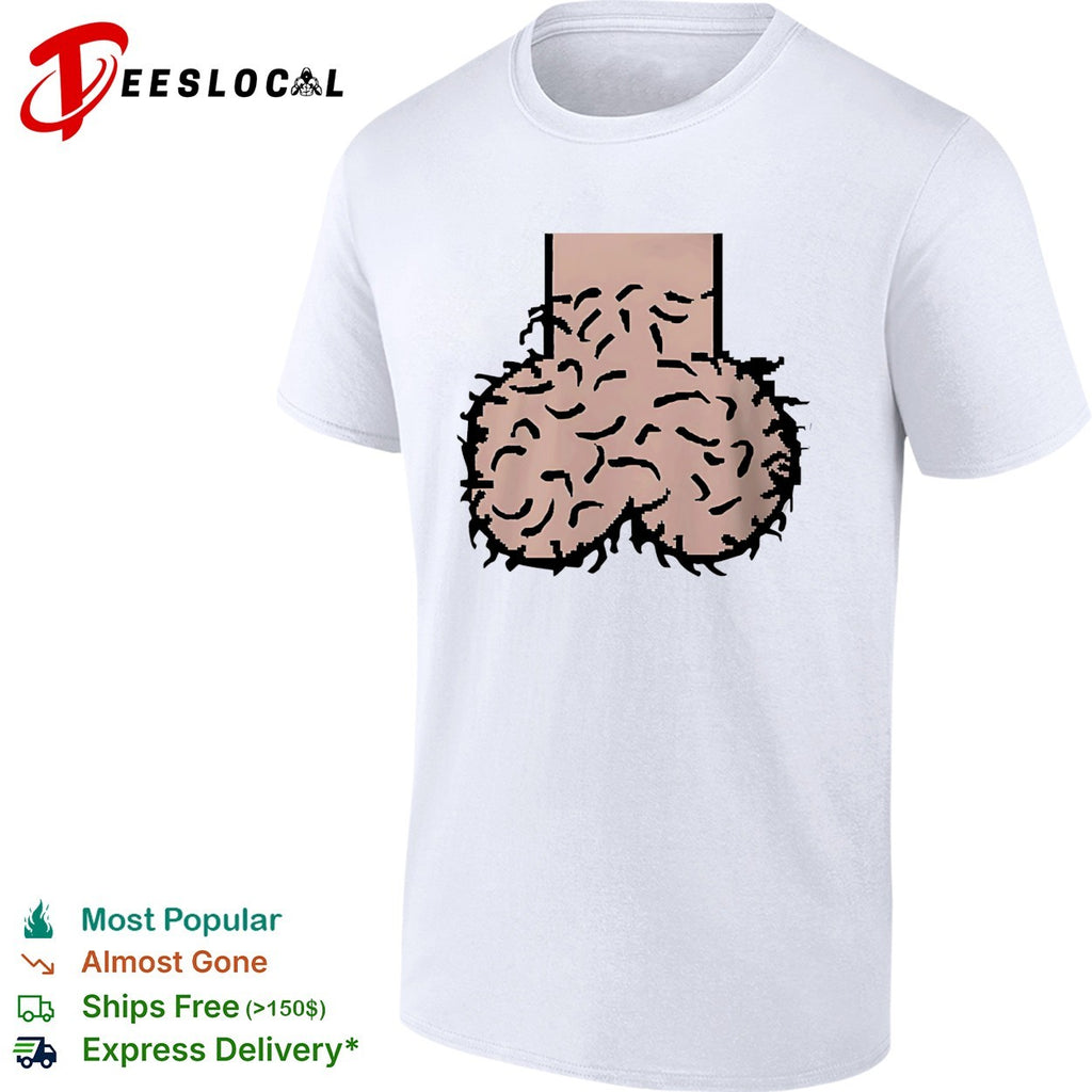 Big scrotum funny shirt
