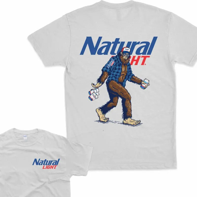 Bigfoot Naturah Light T-shirt Naturah Light Shirt 2 Side Tee Sweatshirt Hoodie | PrintMintTees.com