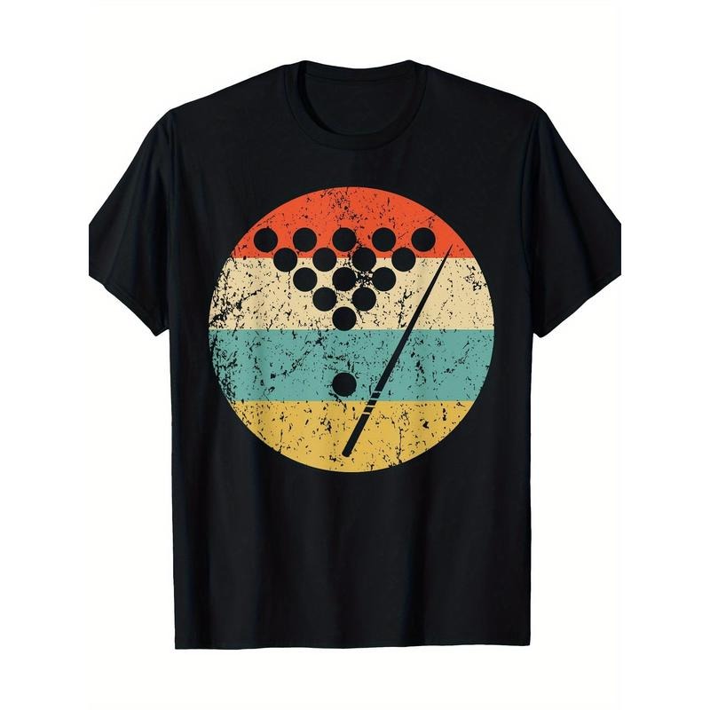 Billiards Shirt - Vintage Retro Pool T-Shirt Made in USA Hoodie Sweatshirt | PrintMintTees.com