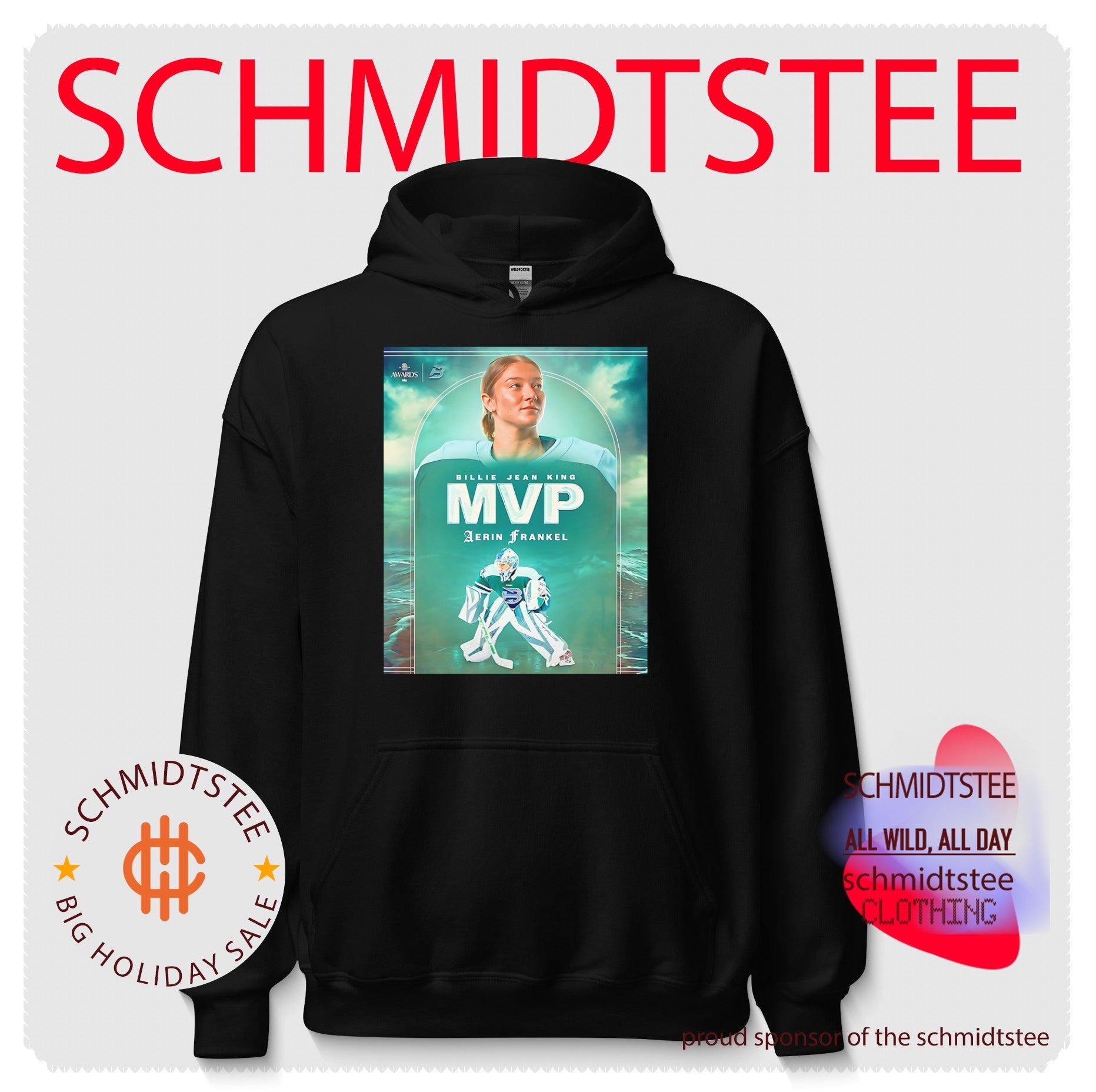 Billie Jean King Aerin Frankel the MVP shirt