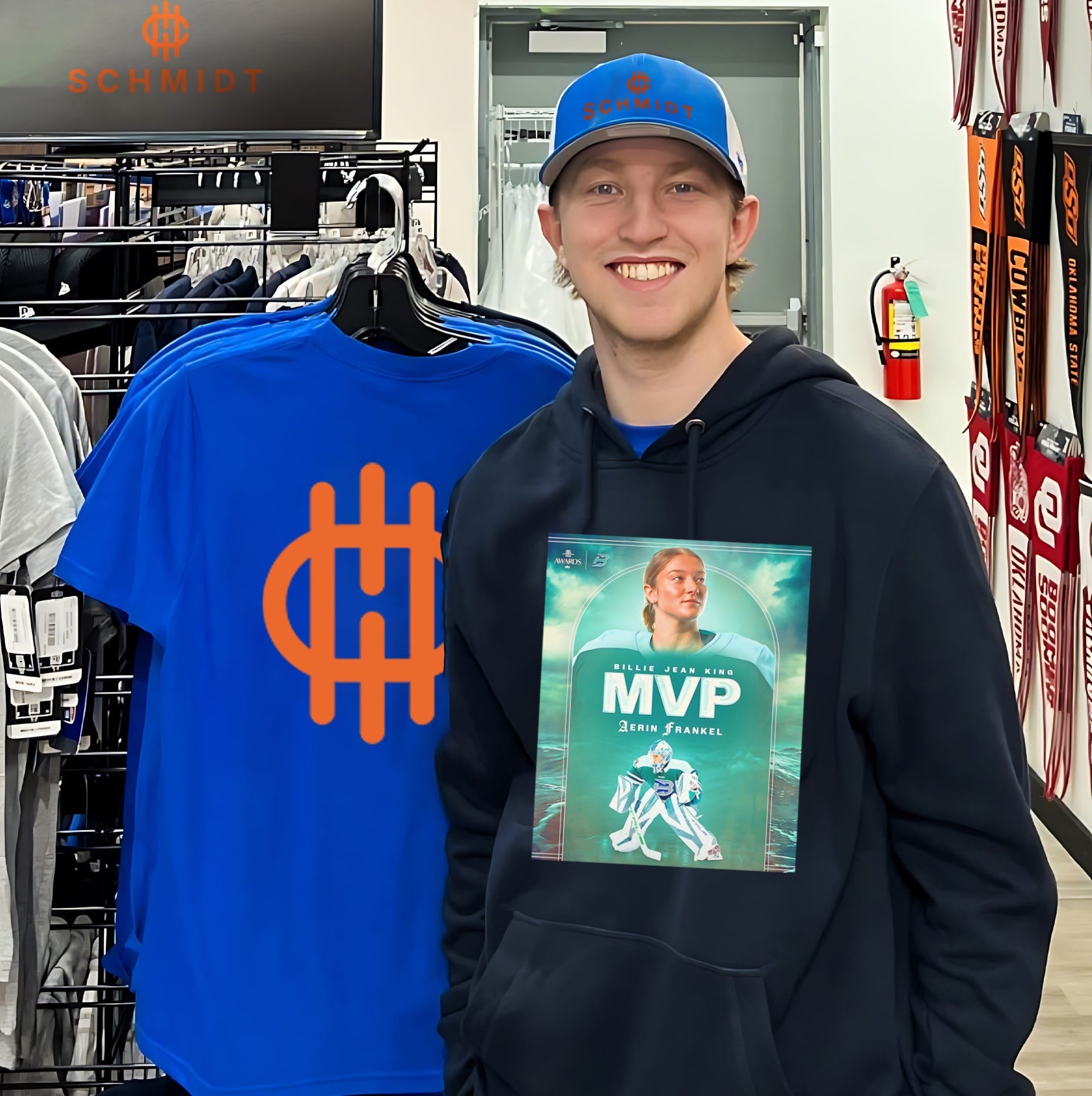 Billie Jean King Aerin Frankel the MVP shirt