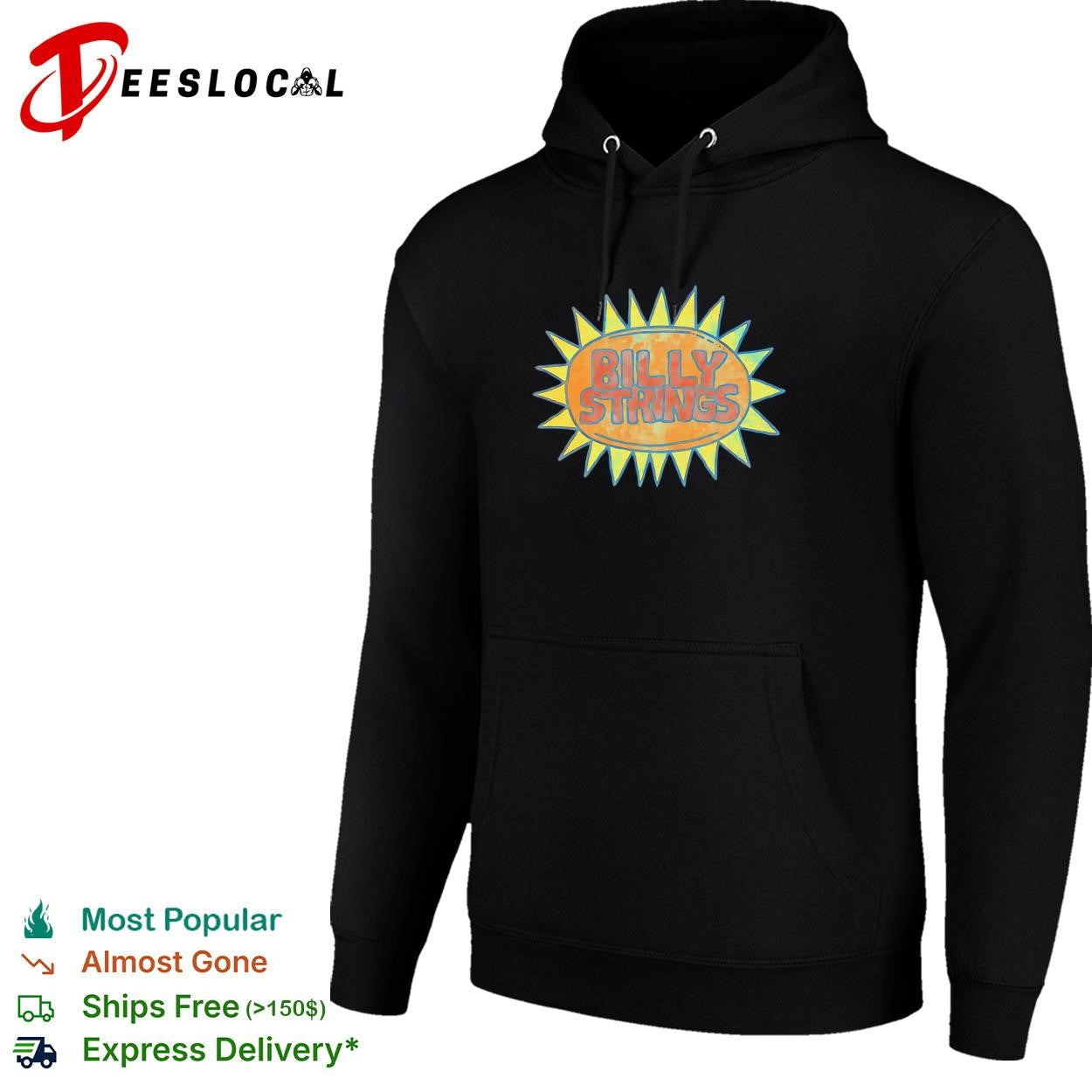 Billy Strings sunburst logo shirt