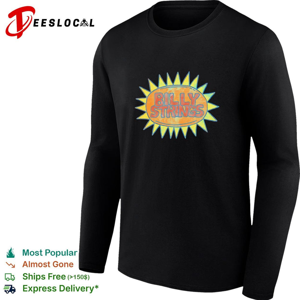 Billy Strings sunburst logo shirt