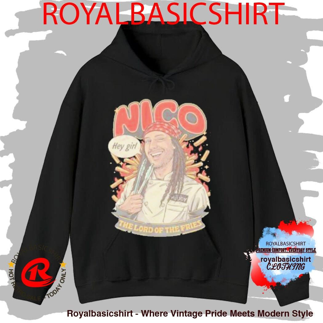 Bistro Huddy Nico Lord Of The Fries Shirt