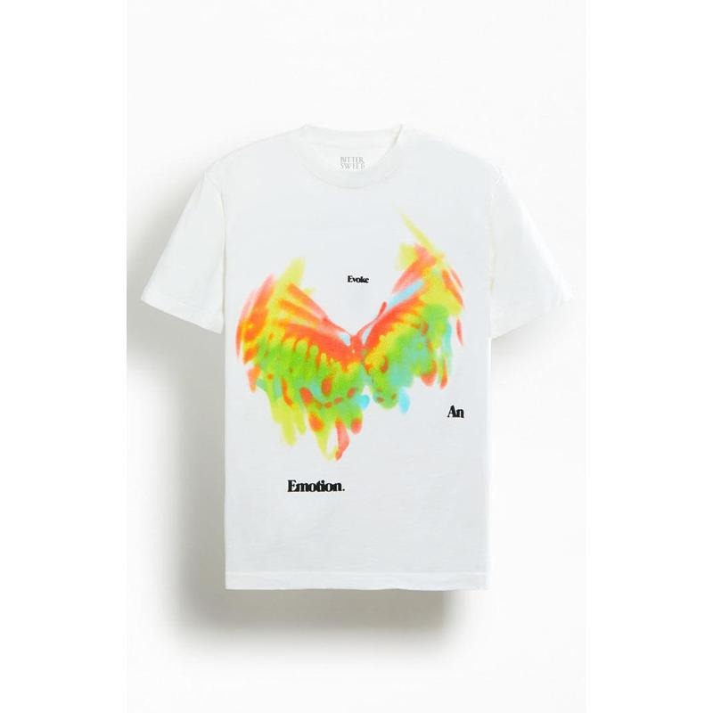 Bittersweet Men's Flutter Oversized T-Shirt - Multicolor Hoodie, Sweatshirt | PrintMintTees.com
