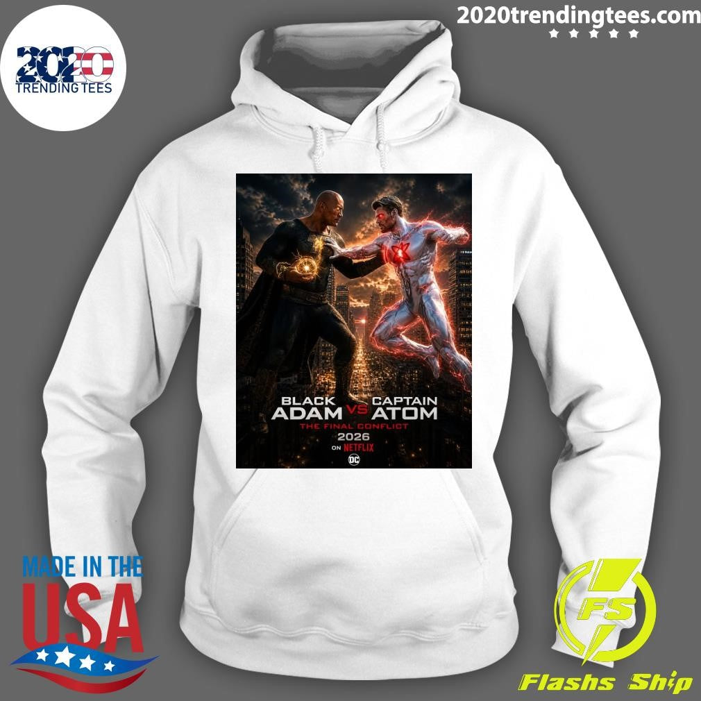 Black Adam vs Captain Atom The Final Conflict 2026 Shirt