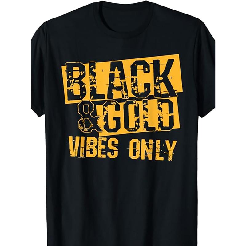 Black Golden Game Day group Men'S T-shirt made in usa Hoodie Sweatshirt | PrintMintTees.com