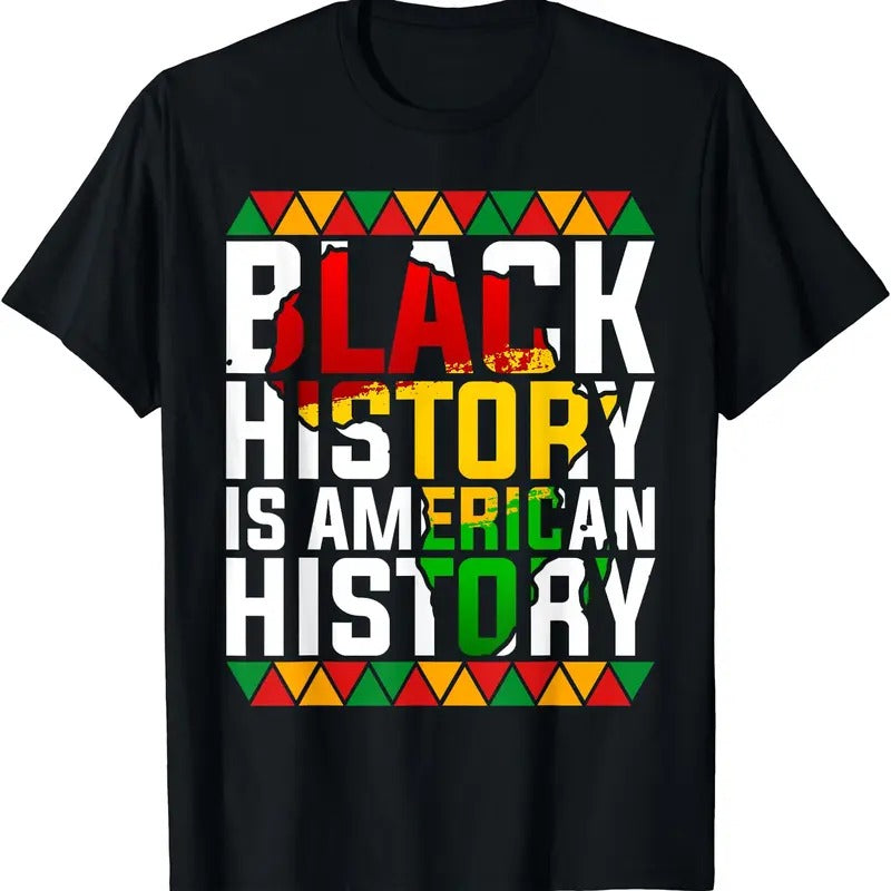 Black History Is American History Patriotic African American Cotton T-Shirts, Hoodie, Sweatshirt
