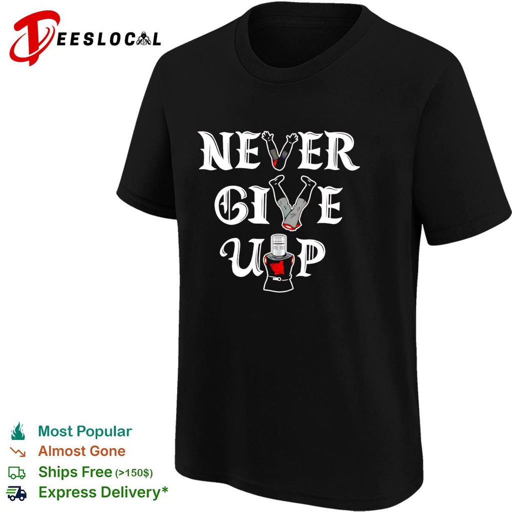 Black Knight Monty Python never give up severed limbs shirt