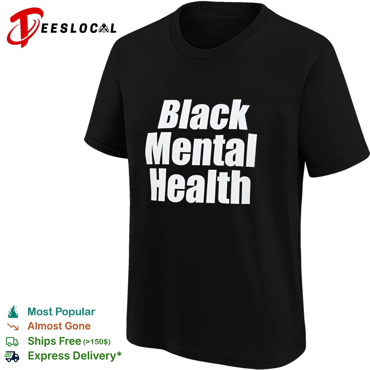 Black Mental Health shirt