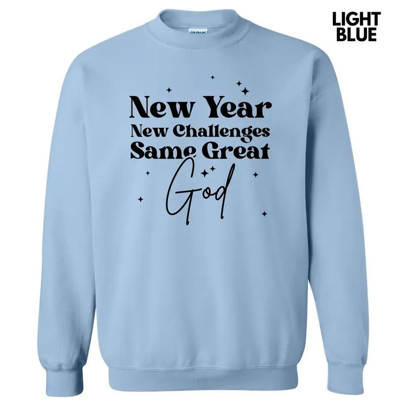 Black New Year Same God Sweatshirt 'NLB' T-Shirts, Hoodie | PrintMintTees.com