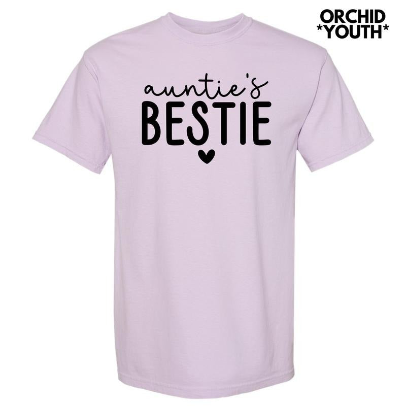 *** Black Simple Auntie'S Bestie Comfort Colors () 'NLB' T-Shirts, Hoodie, Sweatshirt