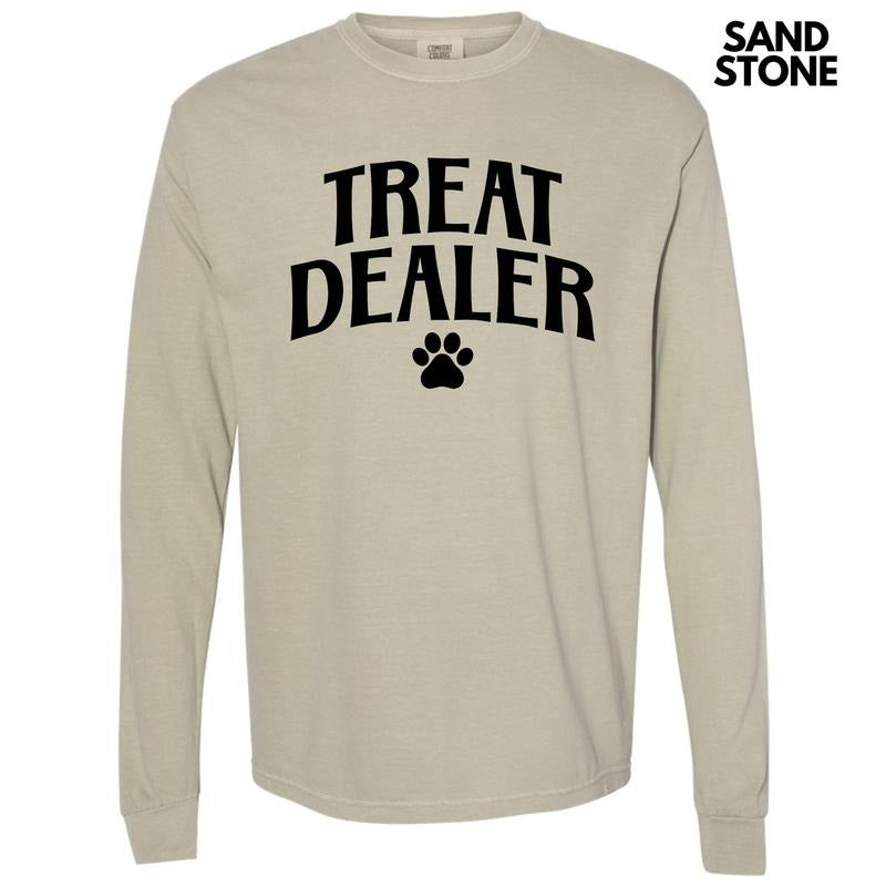 Black Treat Dealer Long Sleeve Comfort Colors T-Shirt 'NLB' Hoodie, Sweatshirt | PrintMintTees.com