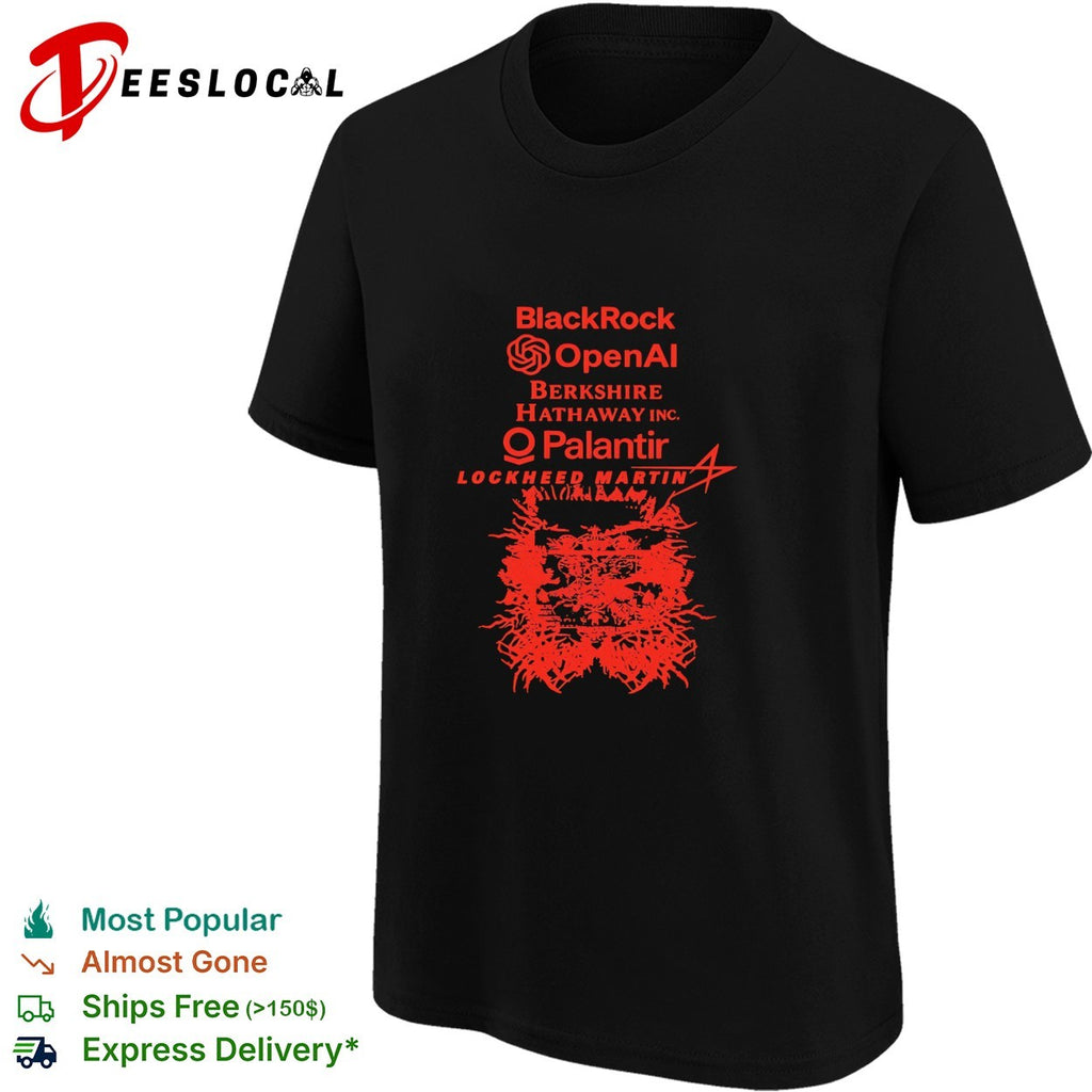 BlackRock OpenAI Berkshire Hathaway Palantir Lockheed Martin shirt
