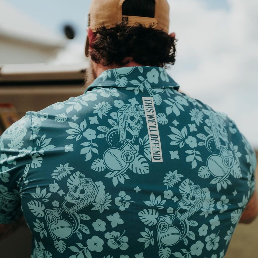 Men's Polo - Tropical Death Harbor