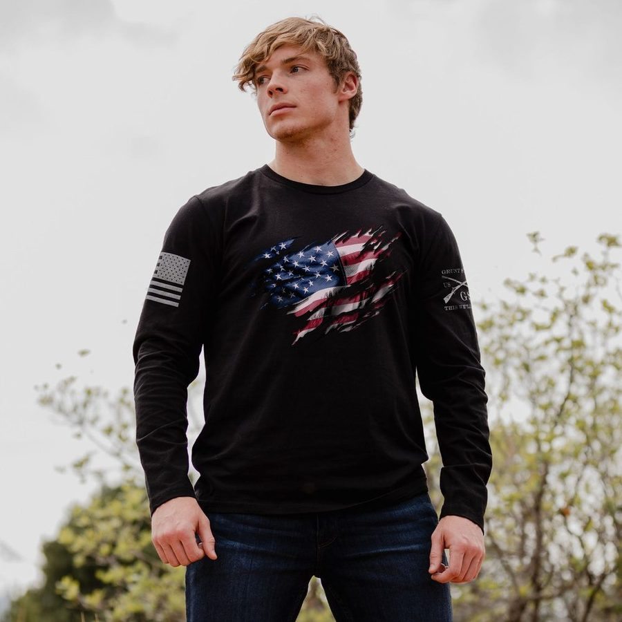 Still Standing Long Sleeve - Black
