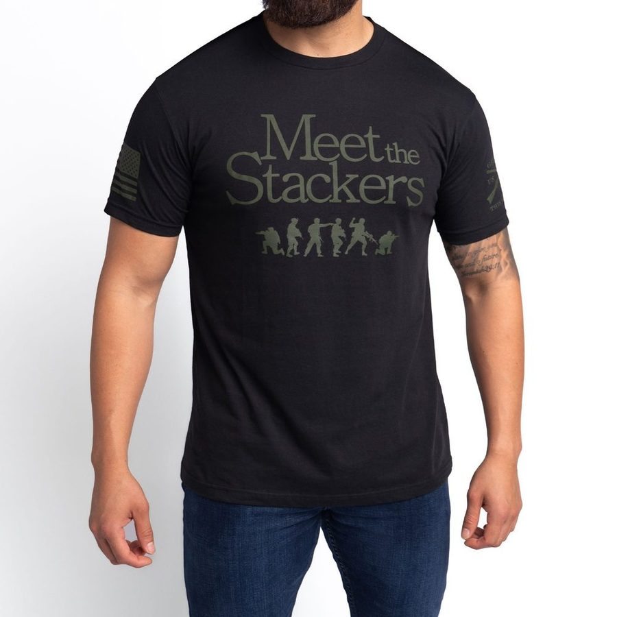 Meet The Stackers T-Shirt - Black