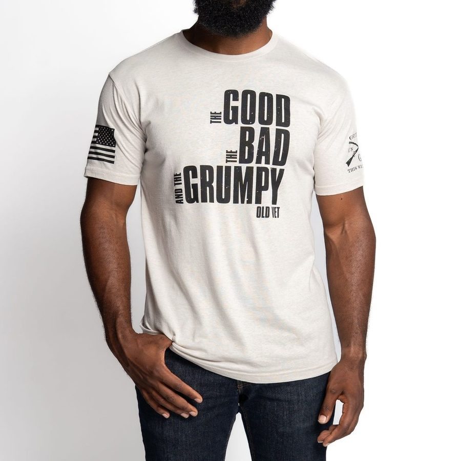 The Good. The Bad. The Grumpy. T-Shirt - Sand