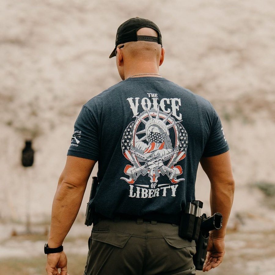 The Voice Of Liberty T-Shirt - Midnight Navy