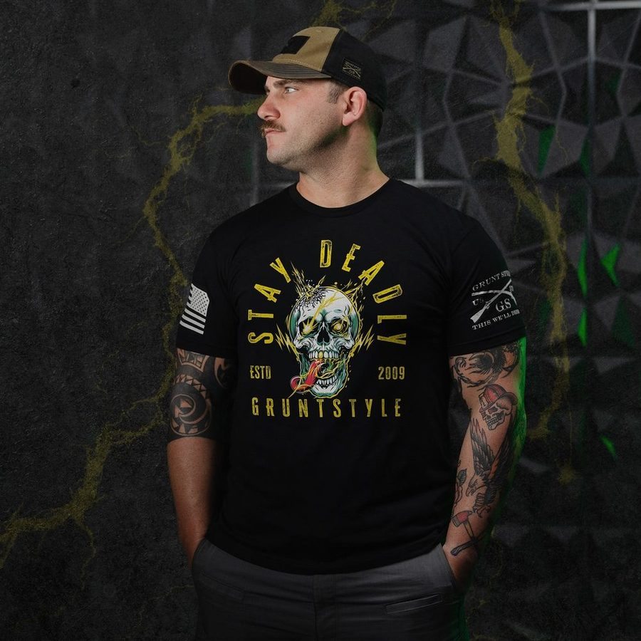 Stay Deadly T-Shirt - Black