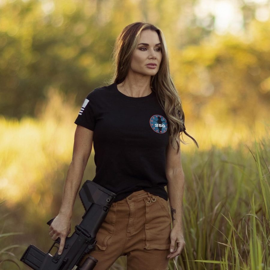 Women's Rebel Slim Fit T-Shirt - Black