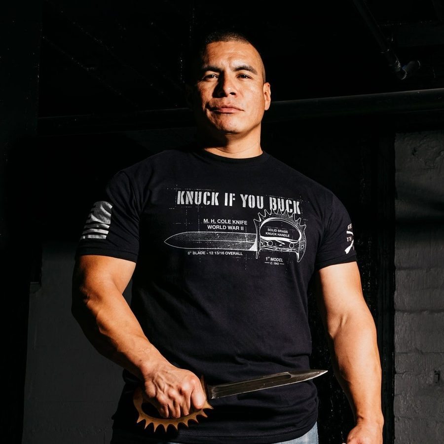 Knuck If You Buck T-Shirt - Black