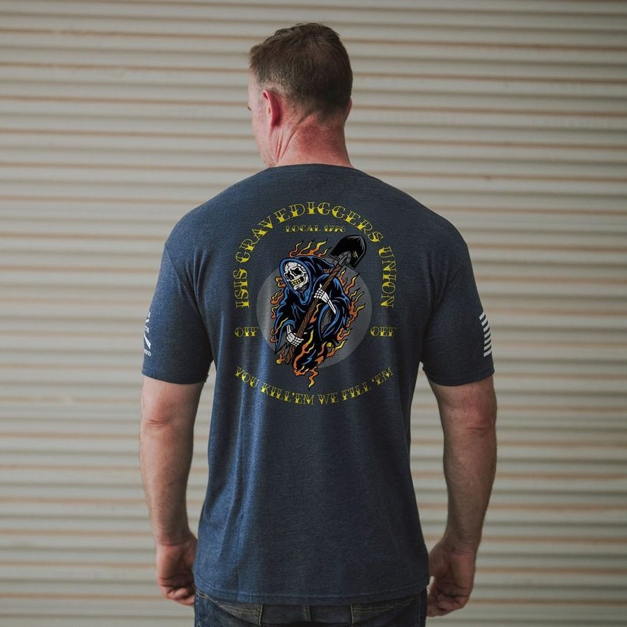 Gravediggers Union T-Shirt - Midnight Navy