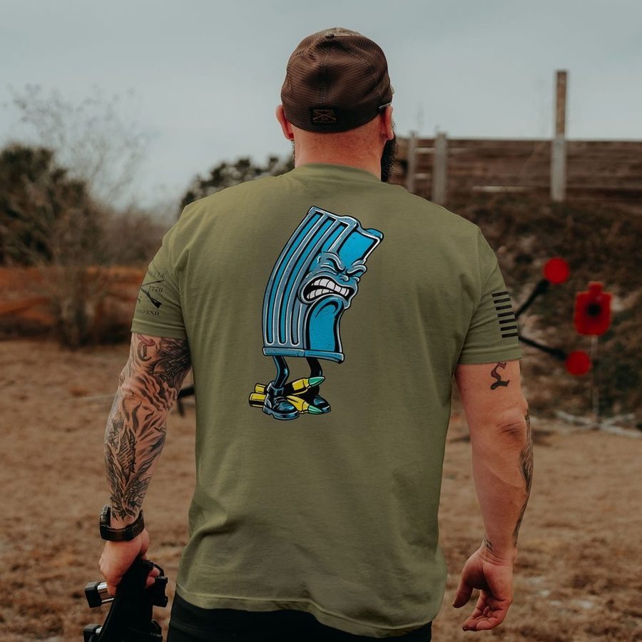 Mag Dump T-Shirt - Military Green