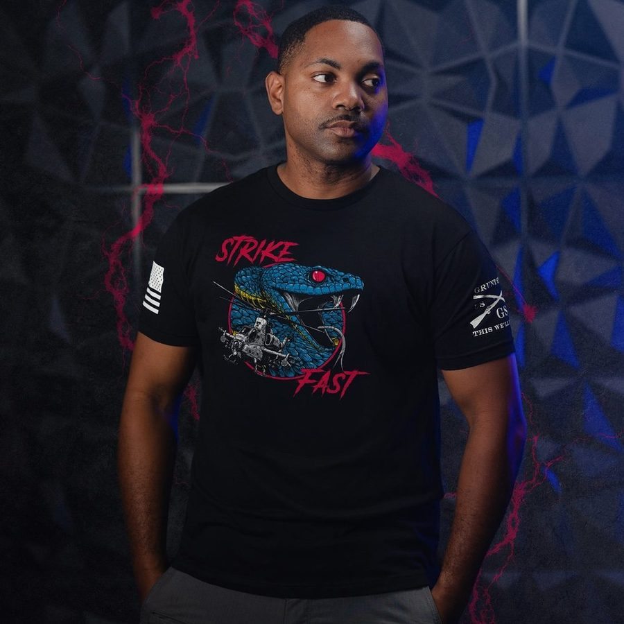 Strike Fast Viper T-Shirt - Black