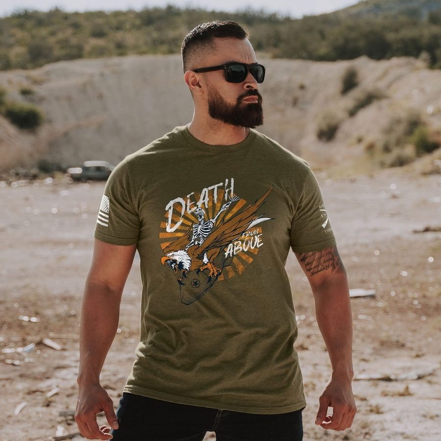 Death From Above 2.0 T-Shirt - Military Green