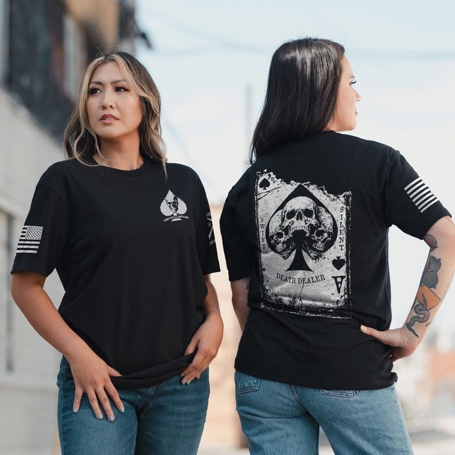 Women's Death Dealer Boyfriend Fit T-Shirt - Black