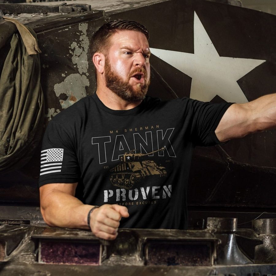 Tank Proven T-Shirt - Black