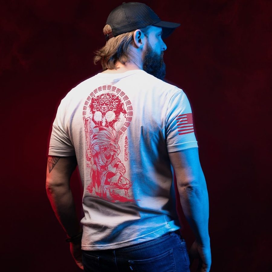 Blood Earns Honor T-Shirt - Sand