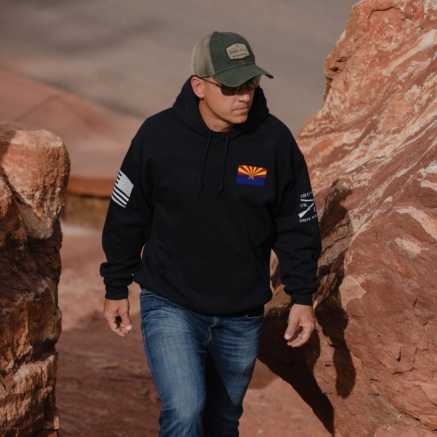 Arizona Defined Hoodie - Black