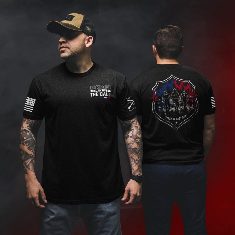 First In, Last Out T-Shirt - Black