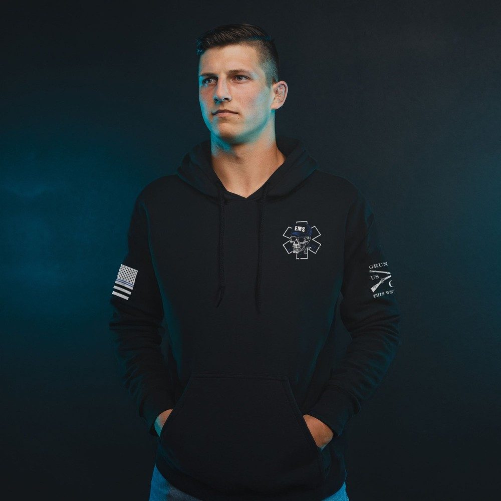 Racing The Reaper Hoodie - Black