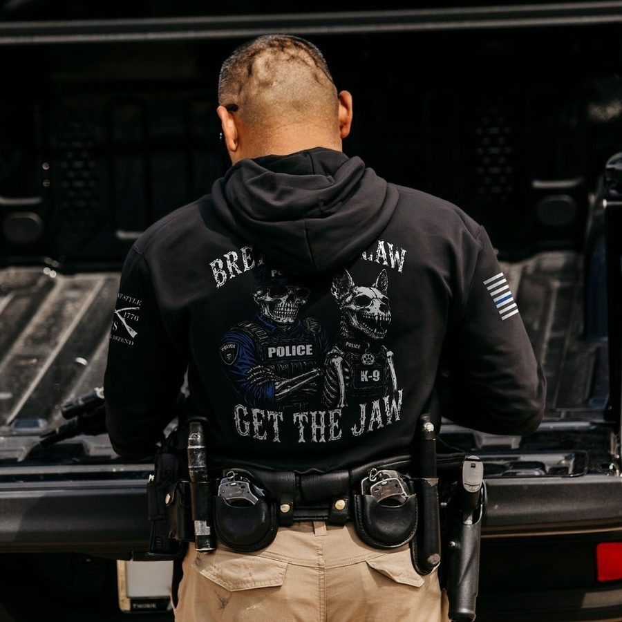 K9 Get The Jaw Hoodie - Black